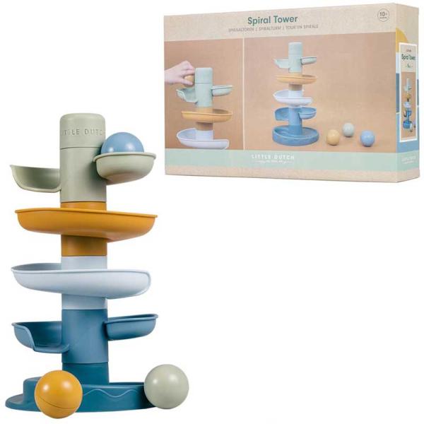 Spiralturm Blau von Little Dutch 2007438 Spiralturm Blau von Little Dutch 2007438